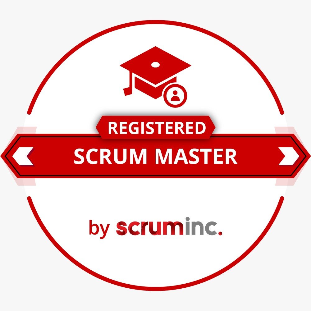 Registered Scrum Master by Scrum Inc.